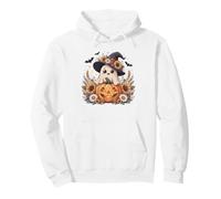 Chapeau de sorcière fantôme Kawaii Citrouille tournesols Halloween Sweat à Capuche