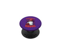 Chapeau de sorcière fantôme Mignon Citrouille Halloween Effrayant PopSockets PopGrip Adhésif