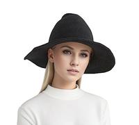 Chapeau de sorcière Femmes Épaississement Type Quotidien Festival Chapeau Pliable Chapeau Tricoté Steepletop, Noir , taille unique