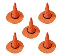 Chapeau de sorcière - Fournitures artisanales - Chapeaux et balais - Petits chapeaux pour loisirs créatifs - Décoration de sorcière d'Halloween