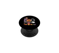 Chapeau de sorcière Halloween Boo Owl Spiders Jack O Lantern Party PopSockets PopGrip Adhésif