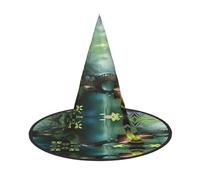 Chapeau de sorcière Little Bridge in the East pour Halloween, accessoire de jeu de scène