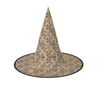 Chapeau de sorcière mignon en forme de patte de chien pour Halloween | Casquette de magicien pour Halloween, Noël, dieu de la mort, vampire, magicien, cosplay, spectacle, carnaval, décoration