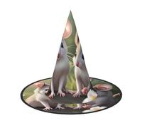 Chapeau de sorcière Mouse in Love pour Halloween, costume de fête, accessoire de jeu de scène