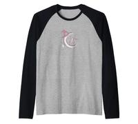 Chapeau de sorcière Mystique Lune, Chauve-Souris Magique céleste et Cristaux Manche Raglan