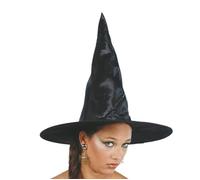 Chapeau de Sorcière Noir - FIESTAS GUIRCA - Accessoire de déguisement - Femme - Taille unique adulte