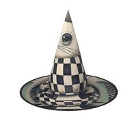 Chapeau de sorcière pour Halloween, lapin mignon, bandeau de sorcière, chapeau de magicien, accessoires de costume pour cosplay, fête, bal masqué pliable 1