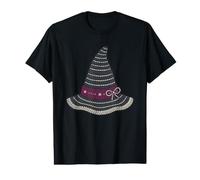 Chapeau de sorcière Sorcellerie Magic Spells Balai Coven Païen T-Shirt Graphique avec Valeur
