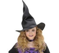 Widmann Chapeau de sorcière 5372d moulable souple adulte Noir taille unique