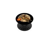 Chapeau de sorcière Tortue de mer Jack O Lantern Citrouille Lune Balai PopSockets PopGrip Adhésif