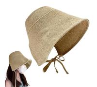 Chapeau De Style Bonnet Pour Femmes Chapeau Visière Été Coton Lin Victorien
