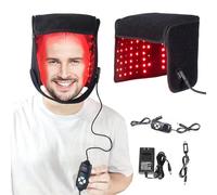 Chapeau De ThéRapie Par LumièRe Rouge, 215 Led 660 Nm 850 Nm Appareil De ThéRapie Par Led Proche Infrarouge Pour La Perte De Cheveux Favorise La Repousse Rapide Des Cheveux Bonnet De Soins
