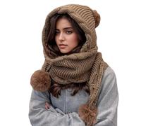 Chapeau De Trappeur Chaud Unisexe Casquette Élégante Chapeau Ushanka Chaud pour L'extérieur Écharpe d'hiver pour Le Ski Le Camping La Randonnée Ensemble d'hiver Élégant pour Hommes