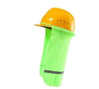Chapeau de travail réfléchissant en plein air - Couverture de cou évacuant l'humidité pour la construction et l'agriculture - Casque de protection solaire