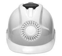 Chapeau de ventilateur portable de refroidissement de la tête avec arrière | Structure supérieure du panneau solaire et coque moulée pour les sorties chaudes