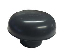 Chapeau de ventilation Ø 80 mm Ardoise avec Moustiquaire - jardiboutique