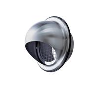Chapeau de ventilation en acier inoxydable LH-V2A 12 pour l'amenée et l'évacuation d'air, DN125 de Maico - 0151.0378