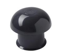 Chapeau de ventilation simple Ardoise Ø100 mm NICOLL - CD10