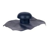 Chapeau de ventilation simple Ardoise Ø160 mm - CD16