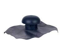 Chapeau de ventilation simple Ardoise Ø80 mm - CD8