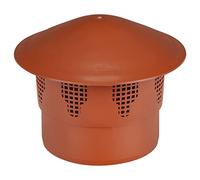 Chapeau de ventilation toiture mâle Ø 160mm Évent de toiture d'égout sanitaire Orange