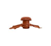Chapeau de ventilation Tuile Ø160 mm avec collerette d'étanchéité - CDT16