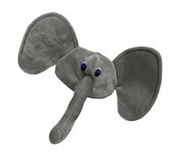 Chapeau d'éléphant en peluche unisexe pour Halloween, cosplay, événement, accessoire de costume fantaisie pour fête d'Halloween