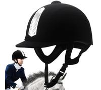 Chapeau d'équitation, chapeau de sécurité équestre, couverture d'équitation à protection réglable | chapeaux de sécurité respirants pour chevalier équestre, snowboard et