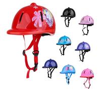 Chapeau D'Équitation Réglable, Ventilé, Équipement D'Équitation, Protections Corporelles Pour Enfants, Tout-Petits, En Pvc