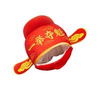 Chapeau d'Érudit Chinois Bonnet de Chance pour Déguisement d'Examen
