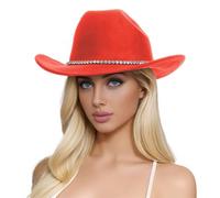 Chapeau d'été à paillettes argentées noires pour femmes Western Sparkly Strass Chapeau pour femme Chapeau de soleil léger Enfant, Orange, taille unique