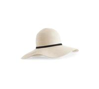 Chapeau d'été bord large femme Beechfield Marbella - natural - TU
