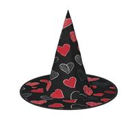 Chapeau d'Halloween Gay Pride arc-en-ciel - Couverture complète pour adulte - Couvre-chef de sorcière pliable pour foires de la Renaissance, fêtes gothiques et festivals