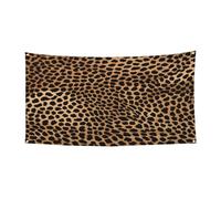 Chapeau d'Halloween imprimé léopard - Couvre-chef de sorcière pliable pour festivals, fêtes et fêtes avec tissu lavable en machine