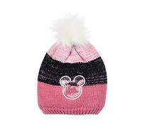 Chapeau d'hiver avec personnages pour petite fille Minnie Mouse (52, CAPMIN VH4075 ROSA)