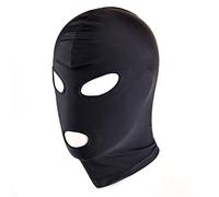 Chapeau d'hiver chaud 1/2/3 trous en tricot anti-terroriste - Robber Robber Role pour jouer pour la tête en plein air thermique guerre costume complet noir noir visage intégral homme noir visage