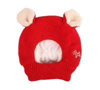 Chapeau d'hiver chaud pour gros chien mignon et protection des oreilles écharpe d'hiver tricot protection chapeau élastique couvre-oreilles chaud