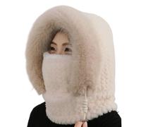Chapeau d'hiver des femmes - Capeur de protection de l'oreille flexible, couvre-chefs réglables, équipement thermique chaud doux, vêtements de temps froid, accessoire de saison de mode, accessoire d'h