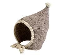 Chapeau d'hiver en tricot pour , protection des oreilles antidérapant avec cordon de serrage, chapeau tricoté chaud pour - pour garçon, fille, jeune enfant, intérieur , maison
