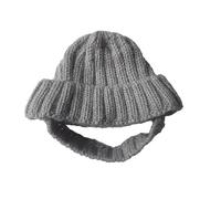 Chapeau d'hiver pour Chien, Bonnet avec Trous d'oreille, Couvre-Chef en Tricot Doux, Chapeaux d'hiver pour Animaux de Compagnie, Chats, Chatons, pour Petites, Moyennes et Grandes marches en Plein air