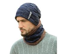 Chapeau d'hiver unisexe WIndshieldf pour votre tête pour explorer l'extérieur, bleu marine, Taille unique
