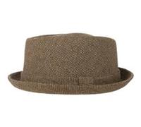 Chapeau Diamond Crown Herringbone by Lipodo marron-beige M (56-57 cm)