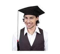 chapeau diplômé noir