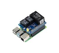 Chapeau domotique pour Raspberry Pi 2 Ch 5 V Optocoupleur EL357NC Smart Raspberry Pi Relay Hat Contrôle jusqu'à 2 appareils