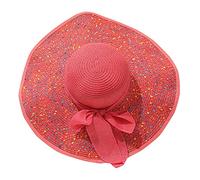 Chapeau Eaves large chapeau respirant pour femme casquette soleil soleil pêcheur casquettes de baseball pour femmes casquettes avec dictons, rouge pastèque, Taille unique