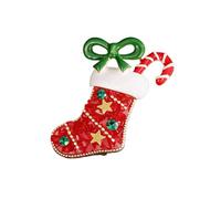 Chapeau Écharpe Broche Broche Alliage de Vacances Ton Doré Accent pour Manteaux Pulls, Accessoire de Fête d ' Hiver de Noël Charme Broche de Vacances Accessoire de Revers Festif Manteau d ' Hiver Pull