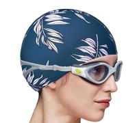 Chapeau : élégant couvercle imperméable pour femmes adolescentes, design imprimé tendance | Accessoire pratique pour piscine, hôtel, maison, chapeau de bain