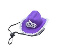 Chapeau élégant pour animal de compagnie avec taille réglable pour diverses occasions et tenue fantaisie pour fête d'anniversaire