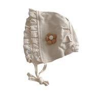 Chapeau Élégant Pour Bébé Avec Bords En Dentelle Bonnet Pour Bébé Bordé De Dentelle Douce Et Respirante Fleur/lapin Pour Les Séances Photo Et Les Fêtes Bonnet Pour Bébé Doux Et Confortable