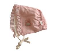 Chapeau Élégant Pour Bébé Avec Bords En Dentelle Bonnet Pour Bébé Bordé De Dentelle Douce Et Respirante Fleur/lapin Pour Les Séances Photo Et Les Fêtes Bonnet Pour Bébé Doux Et Confortable